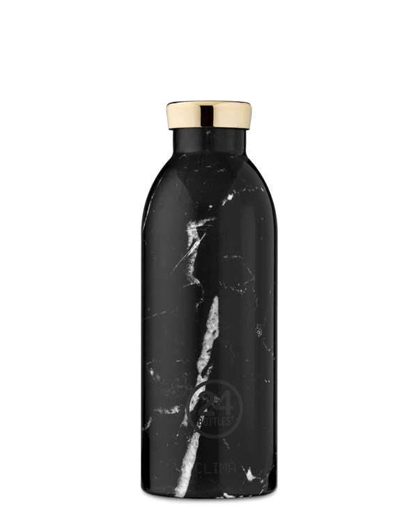 Bouteille réutilisable 24Bottles Clima Bottle Marble Black 500ml - PRECIOVS