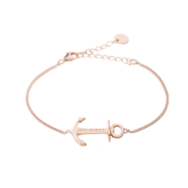 Bracelet Paul Hewitt Anchor Spirit Plaqué rose gold 18 carats - PRECIOVS