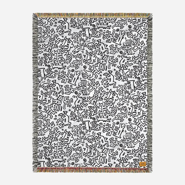 Couverture Slowtide x Keith Haring Breakers Tapestry - PRECIOVS
