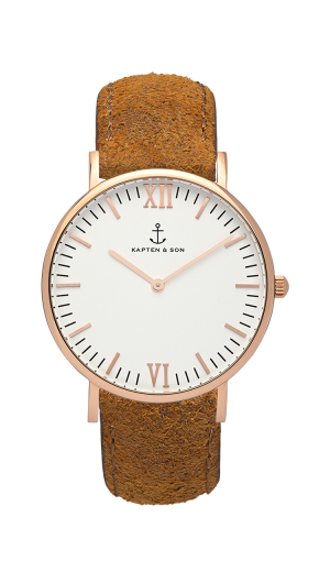 Montre Kapten & Son Brown Vintage Leather - PRECIOVS