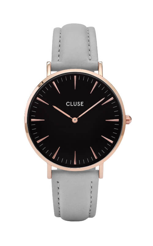 Montre CLUSE La Bohème Rose Gold Black-Grey CL18018 - PRECIOVS