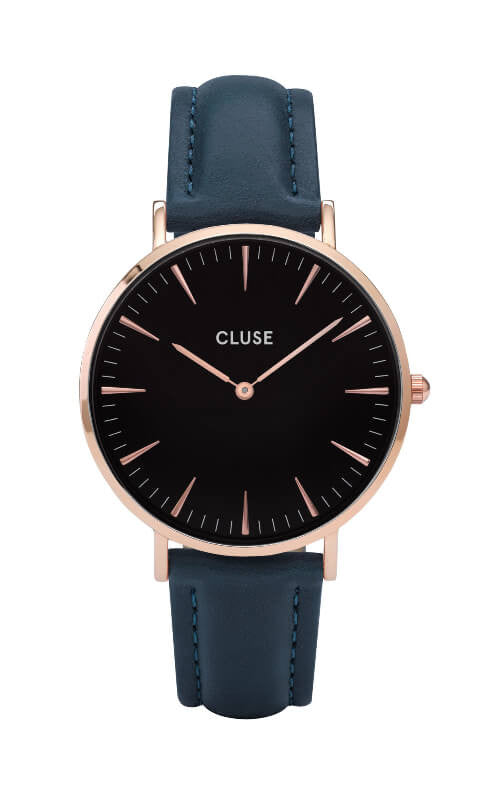 Montre CLUSE La Bohème Rose Gold Black-Petrol CL18019 - PRECIOVS