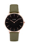 Montre CLUSE La Bohème Rose Gold Black/Olive Green CL18024 - PRECIOVS