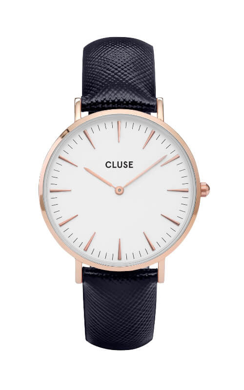 Montre Cluse La Bohème Boho Chic Rose Gold White/Midnight CL18029 - PRECIOVS