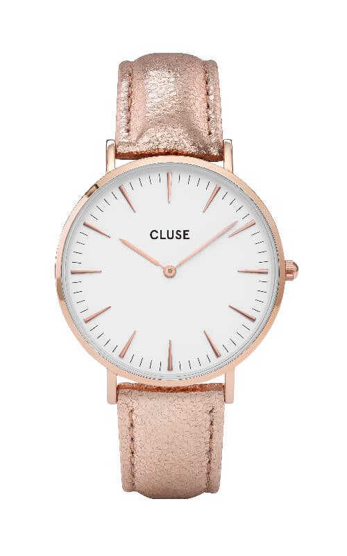 Montre CLUSE La Bohème Boho Chic Rose Gold White/Metallic CL18030 - PRECIOVS