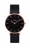 Montre Cluse La Boheme Boho Chic Mesh Rose Gold Black/Black CW0101201010 - PRECIOVS