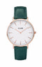 Montre CLUSE La Bohème Rose Gold White/Emerald Lizard CL18038 - PRECIOVS