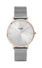 Montre CLUSE La Bohème Boho Chic Mesh Rose Gold/Silver CW0101201006 - PRECIOVS