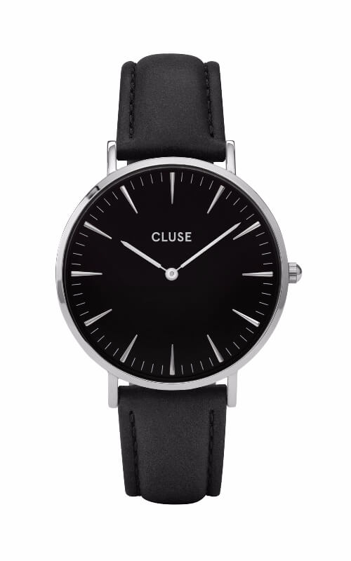 Montre CLUSE La Bohème Boho Chic Silver Black/Black CL18201 - PRECIOVS