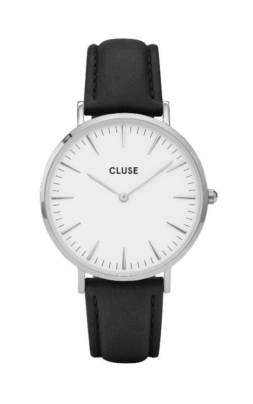 Montre CLUSE La Bohème Boho Chic Silver White/Black CL18208 - PRECIOVS