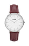 Montre CLUSE La Bohème Silver White-Marsala CL18217 - PRECIOVS