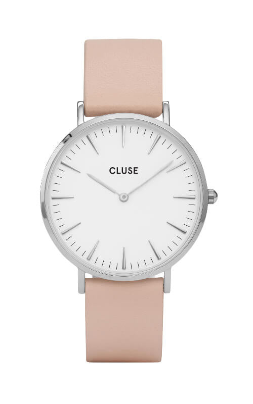 Montre CLUSE La Bohème Boho Chic Silver White/Nude CL18231 - PRECIOVS