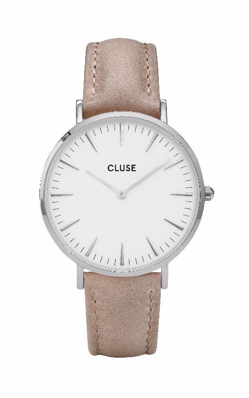 Montre CLUSE La Bohème Silver White/Hazelnut CL18234 - PRECIOVS