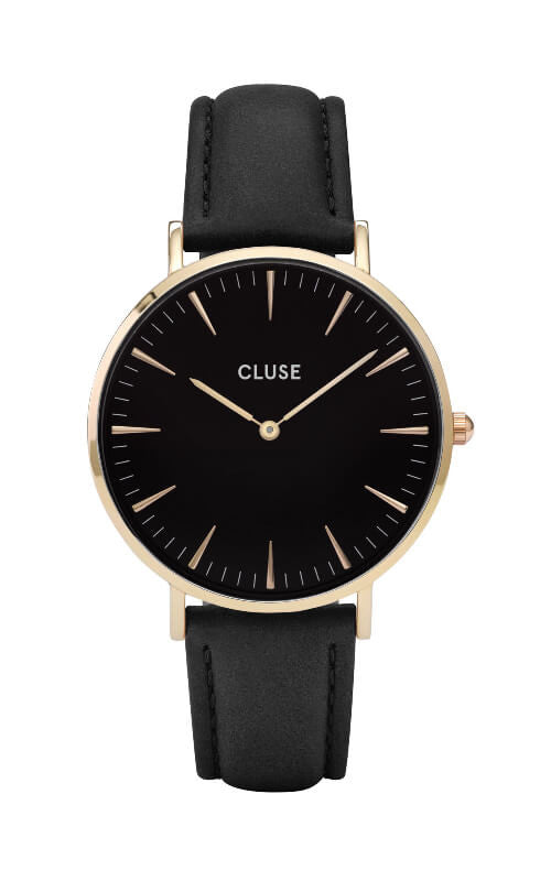 Montre CLUSE La Bohème Boho Chic Gold Black/Black CL18401 - PRECIOVS