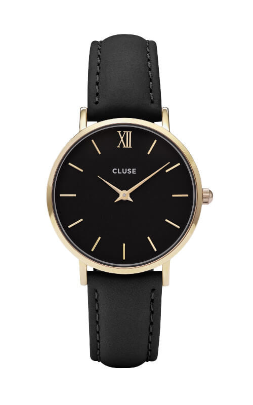 Montre CLUSE Minuit Gold Black/Black CL30004 - PRECIOVS