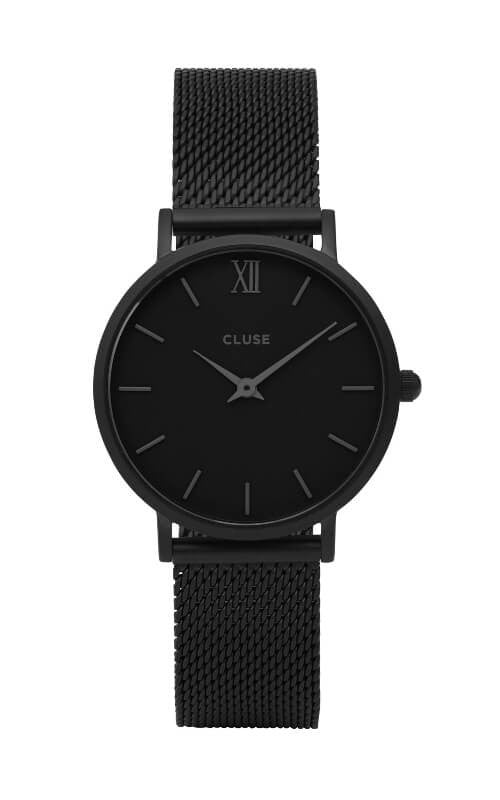 Montre CLUSE Minuit Mesh Full Black CL30011 - PRECIOVS