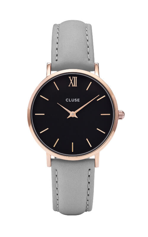 Montre CLUSE Minuit Rose Gold Black/Grey CL30018 - PRECIOVS