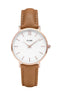 Montre Cluse Minuit Rose Gold White/Caramel CL30021 - PRECIOVS