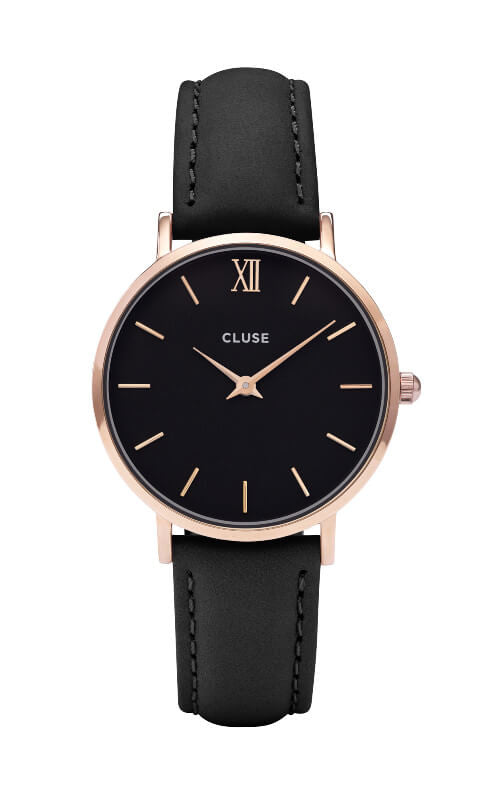 Montre CLUSE Minuit Rose Gold Black/Black CL30022 - PRECIOVS