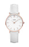 Montre Minuit Rose Gold White/White CL30056 - PRECIOVS