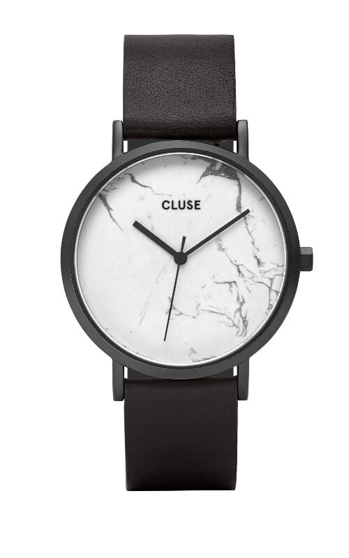 Montre CLUSE La Roche Full Black/White Marble CL40002 - PRECIOVS