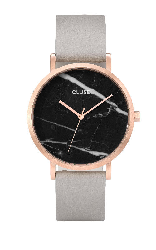 Montre CLUSE La Roche Rose Gold Black Marble CL40006 - PRECIOVS