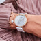 Montre CLUSE La Roche Rose Gold White Marble/White CL40010 - PRECIOVS