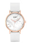 Montre CLUSE La Roche Rose Gold White Marble/White CL40010 - PRECIOVS