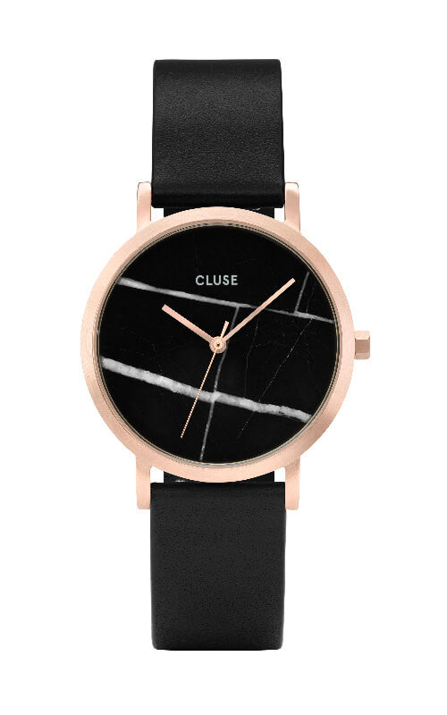 Montre CLUSE La Roche Petite Rose Gold Black Marble Black CL40104 - PRECIOVS