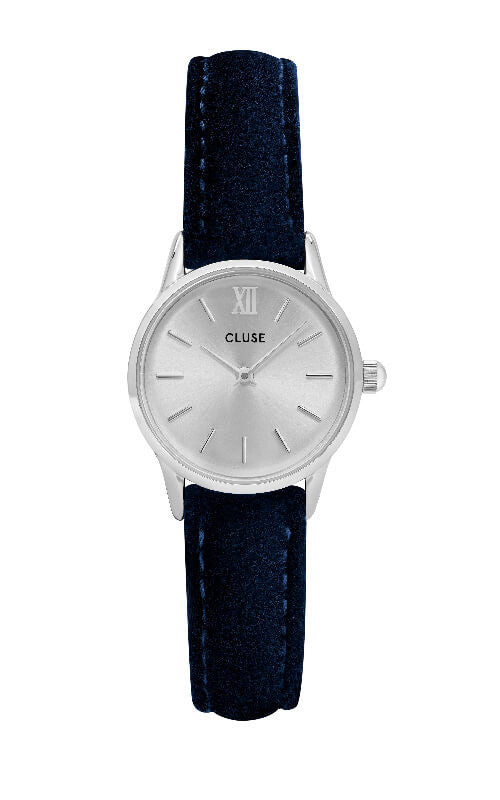 Montre CLUSE La Vedette Silver Blue Velvet CL50017 - PRECIOVS