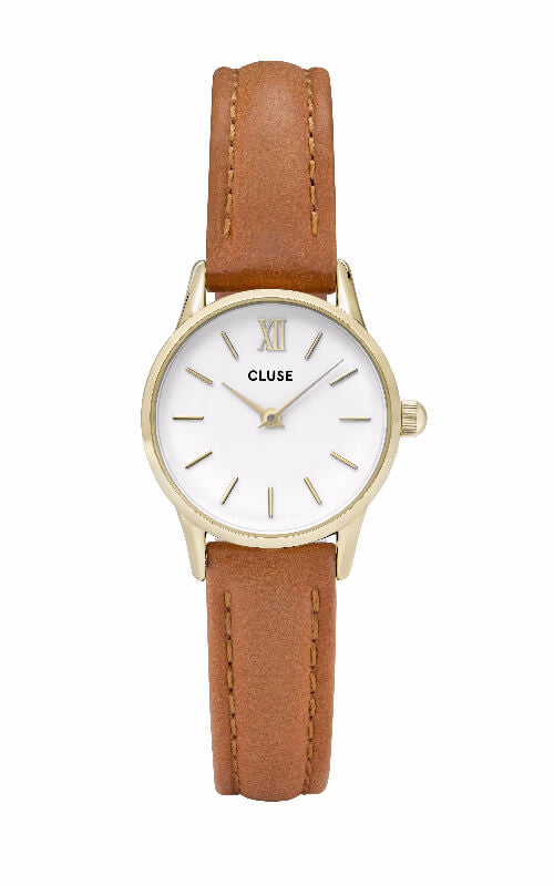 Montre CLUSE La Vedette Gold White/Caramel CL50022 - PRECIOVS