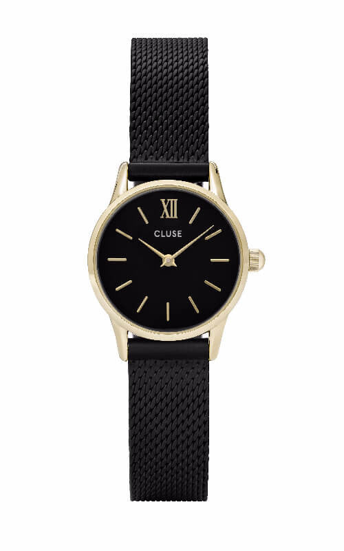 Montre CLUSE La Vedette Mesh Gold Black/Black CL50023 - PRECIOVS