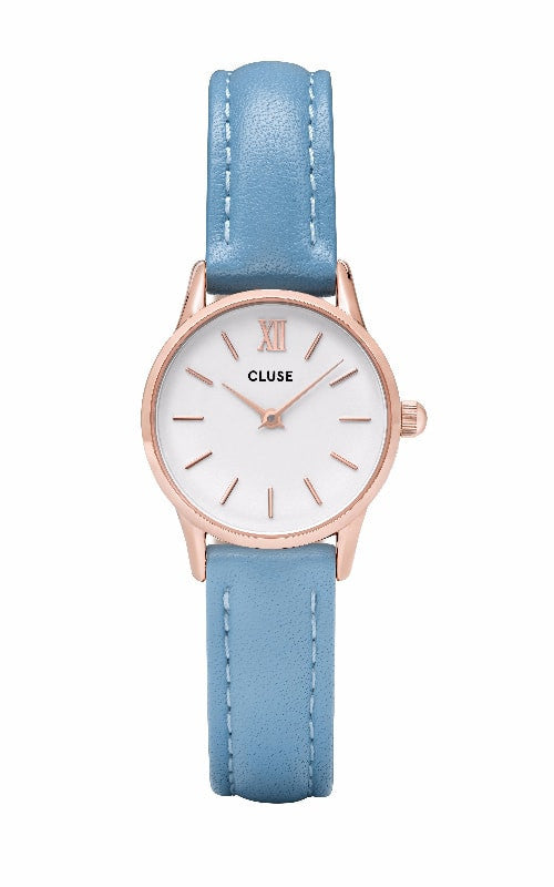 Montre CLUSE La Vedette Rose Gold White/Retro Blue CL50026 - PRECIOVS