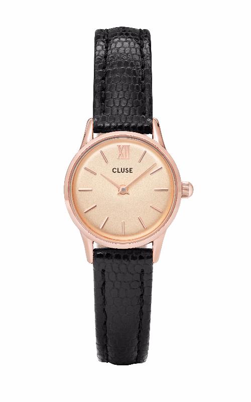 Montre CLUSE La Vedette Rose Gold Champagne/Black Lizard CL50028 - PRECIOVS