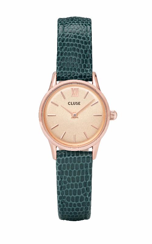 Montre CLUSE La Vedette Rose Gold Champagne/Emerald Lizard CL50029 - PRECIOVS