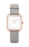 Montre CLUSE La Tétragone Rose Gold White/Stone Grey CL60005 - PRECIOVS