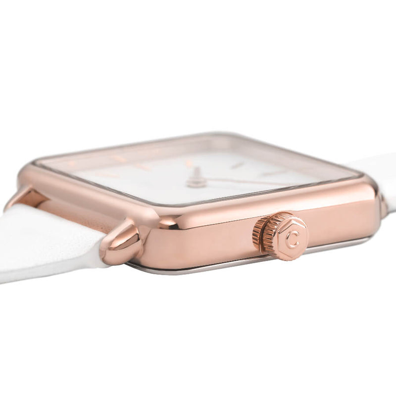 Montre CLUSE La Garçonne Rose Gold White/White CL60006 - PRECIOVS