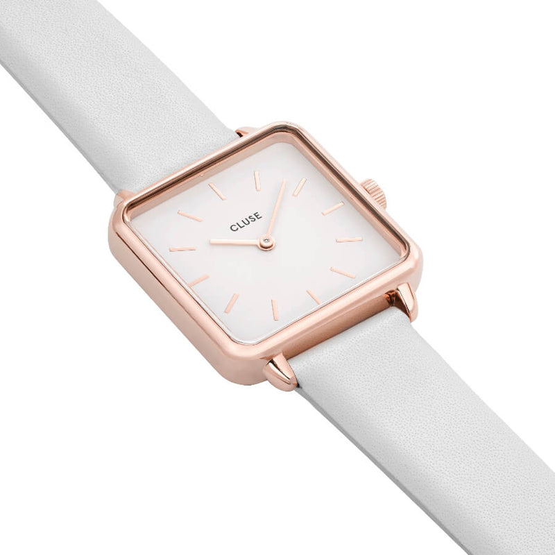 Montre CLUSE La Garçonne Rose Gold White/White CL60006 - PRECIOVS