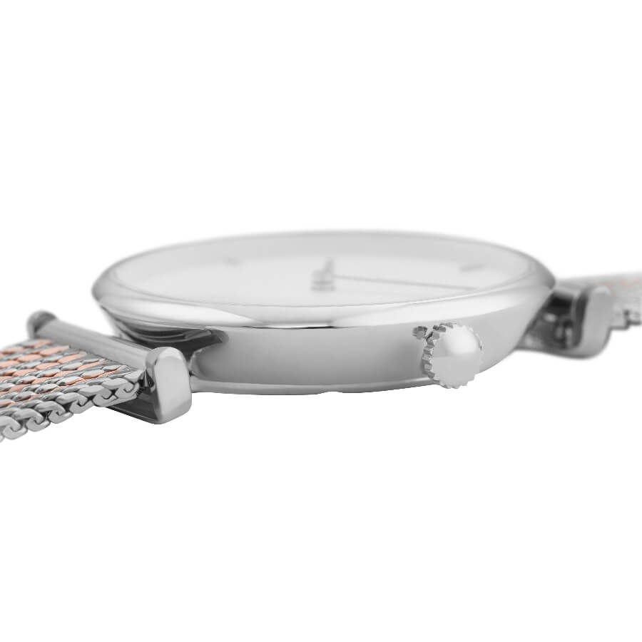 Montre CLUSE Triomphe Silver Bicolour Mesh CW0101208003 - PRECIOVS