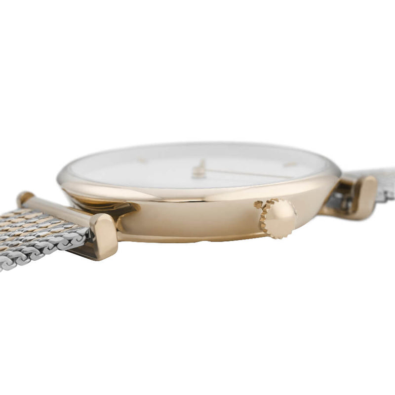 Montre CLUSE Triomphe Gold Bicolour Mesh CL61002 - PRECIOVS