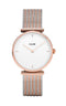 Montre CLUSE Triomphe Rose Gold Bicolour Mesh CL61003 - PRECIOVS