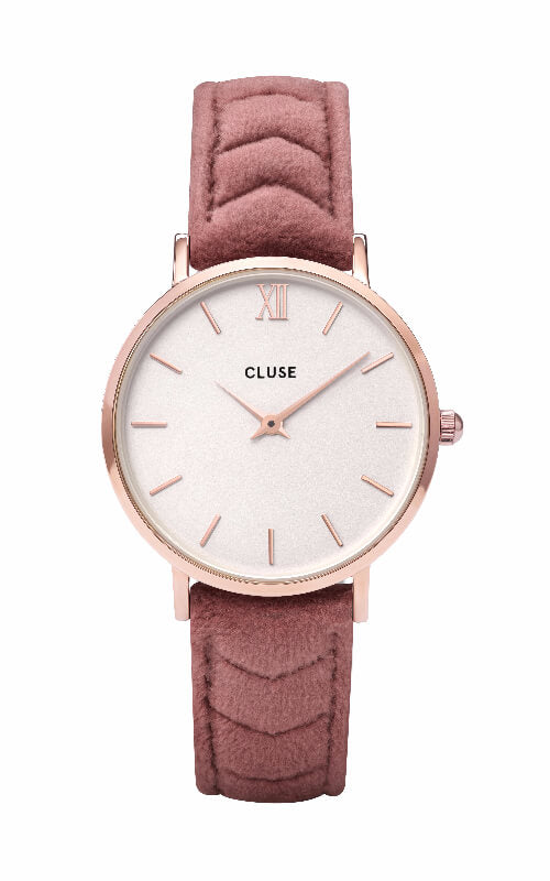 Coffret CLUSE X Negin Minuit Rose Gold Mesh/Pink Velvet - PRECIOVS