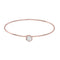 Bracelet jonc CLUSE Idylle Rose Gold Marble Hexagon CLJ10002 - PRECIOVS