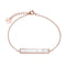 Bracelet CLUSE Idylle Rose Gold Marble Bar Chain CLJ10012 - PRECIOVS
