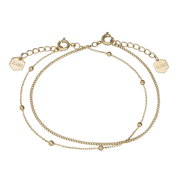 Ensemble de deux bracelets CLUSE Essentielle Gold CLJ11010 - PRECIOVS