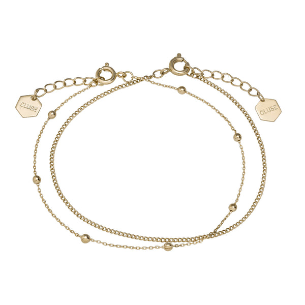 Ensemble de deux bracelets CLUSE Essentielle Gold CLJ11010 - PRECIOVS