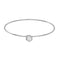 Bracelet jonc CLUSE Idylle Silver Marble Hexagon CLJ12002 - PRECIOVS