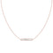 Collier CLUSE Idylle Rose Gold Marble Bar CLJ20009 - PRECIOVS