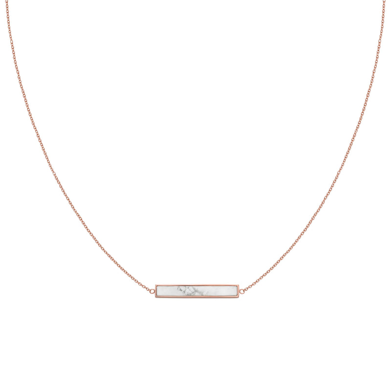 Collier CLUSE Idylle Rose Gold Marble Bar CLJ20009 - PRECIOVS