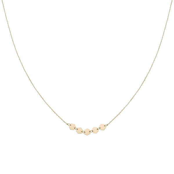 Collier CLUSE Essentielle Gold Hexagons CLJ21001 - PRECIOVS